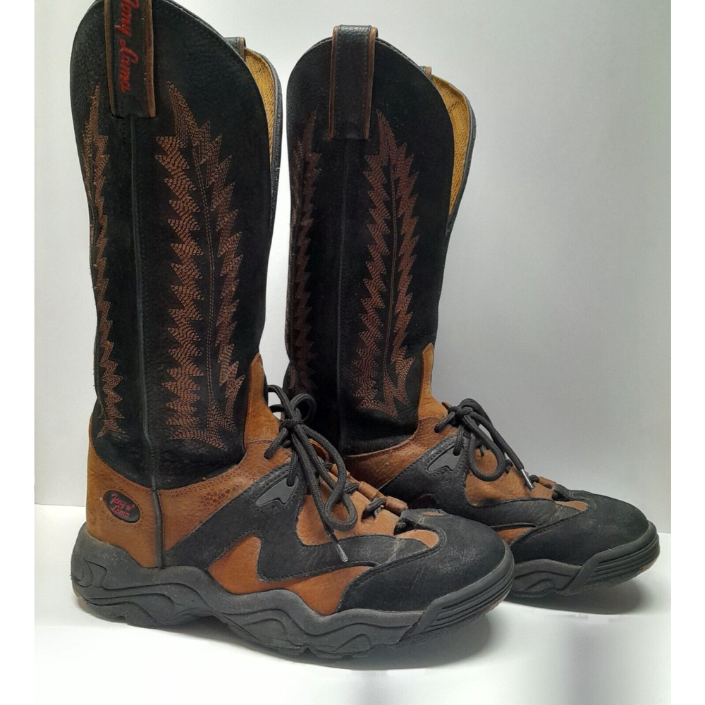 Vintage Tony Lama Teny Boots Sz 6 D T4853 RARE Cowboy Boots Cowboycore